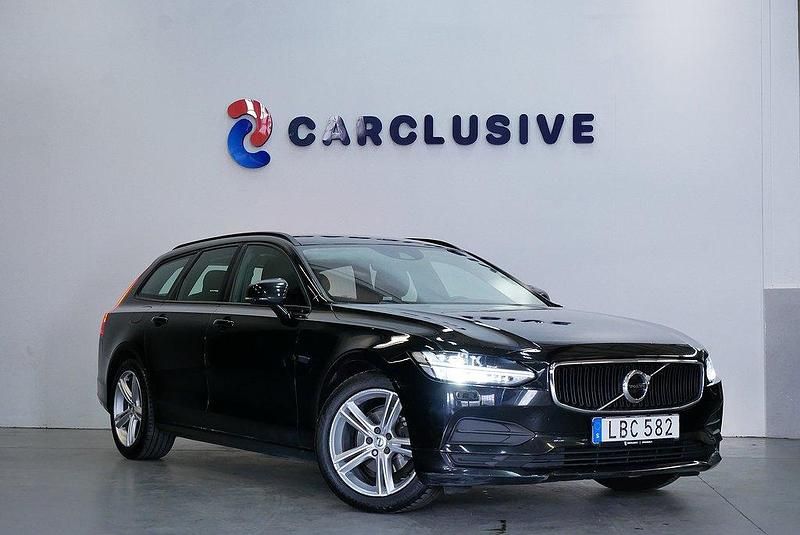 Svart Begagnad 2018 Volvo V90 Business Edition Kombi | 159 900 kr (Marknadspris) - Bild 1/4