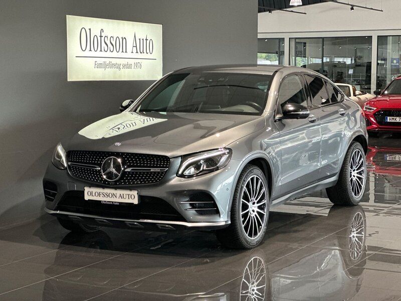 Begagnad 2017 Mercedes GLC43 AMG Sportkupé | 429 000 kr (Marknadspris) - Bild 1/4
