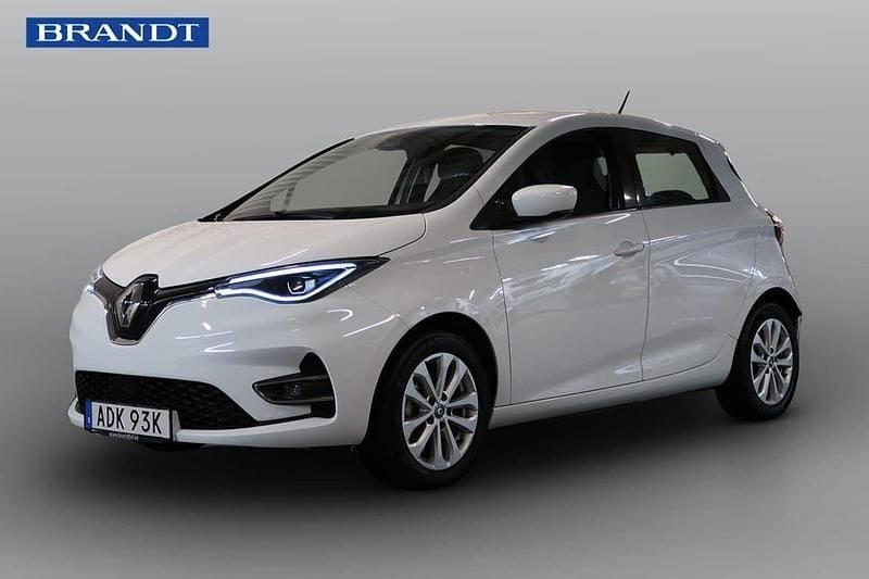 Vit Begagnad 2022 Renault Zoe Zen Halvkombi | 164 900 kr (Superpris) - Bild 1/3