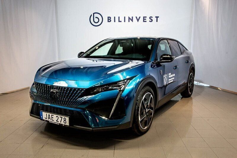 Blå Begagnad 2023 Peugeot 408 GT GT SUV | 399 900 kr - Bild 1/4