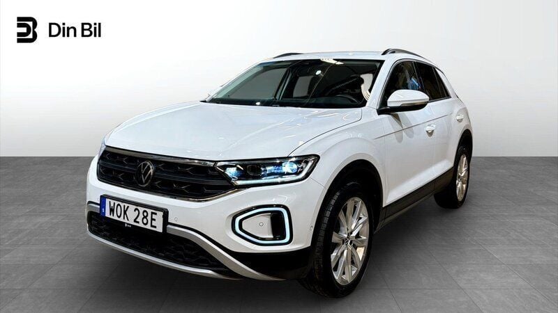 Vit Begagnad 2022 VW T-Roc Beats SUV | 269 900 kr (Lite dyr) - Bild 1/4