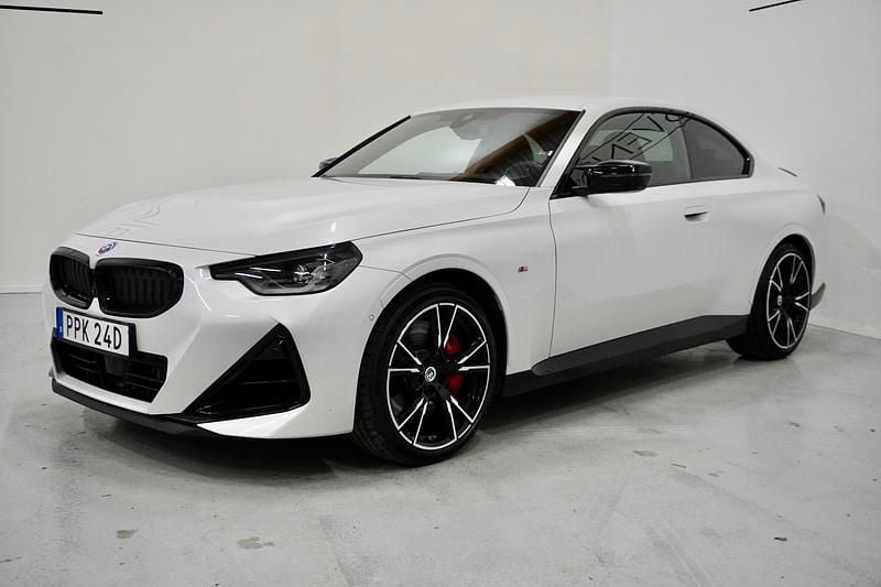 Begagnad BMW M240 M Sport 374 HK (275 kW) 2022 Vit Sportkupé