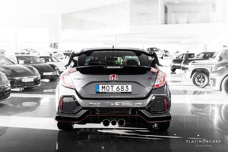 Begagnad Honda Civic Type R 320 HK (235 kW) 2018 Mörkgrå Halvkombi