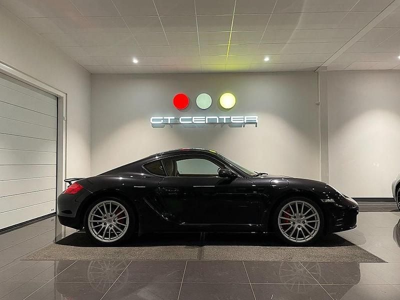 Begagnad Porsche Cayman S 296 HK (217 kW) 2008 Svart Sportkupé