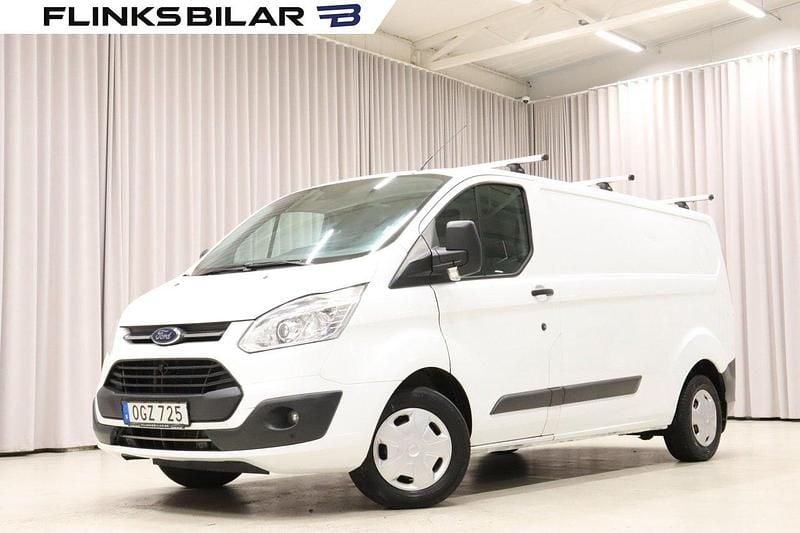 Vit Begagnad 2017 Ford Transit Custom Van | 119 800 kr (Bra pris) - Bild 1/4