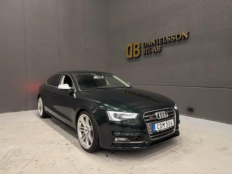 Begagnad Audi S5 Sportback Exclusive 333 HK (244 kW) 2013 Grön Halvkombi