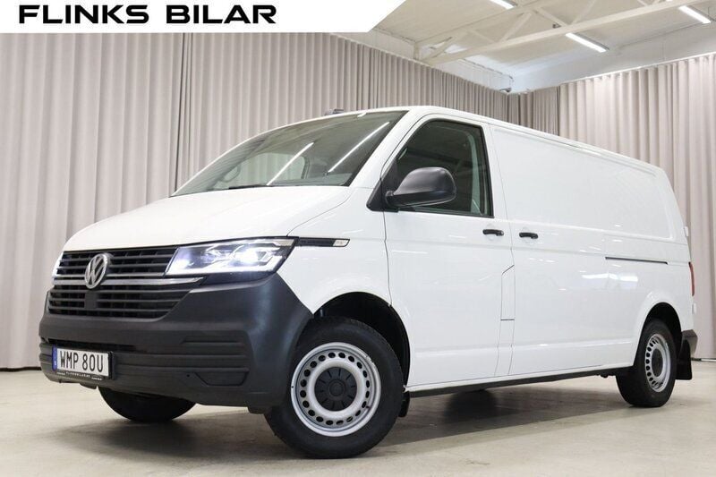 Vit Begagnad 2021 VW T6.1 Van | 349 900 kr (Marknadspris) - Bild 1/4