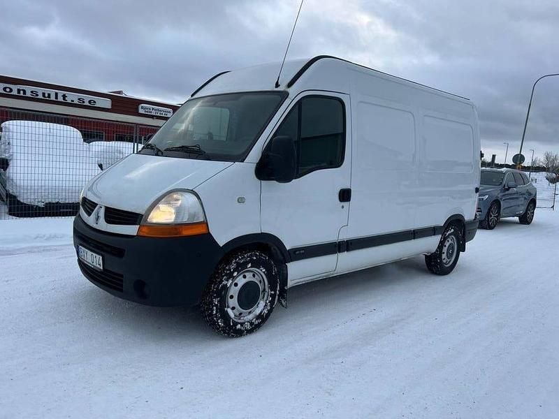 Vit Begagnad 2008 Renault Master Van | 120 000 kr - Bild 1/4