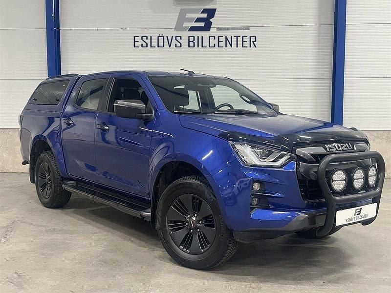 Blå Begagnad 2021 Isuzu D-Max Pickup | 499 990 kr (Marknadspris) - Bild 1/4