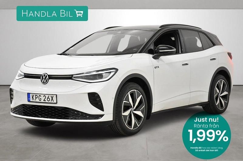 Vit Begagnad 2023 VW ID.4 GTX SUV | 459 900 kr - Bild 1/3