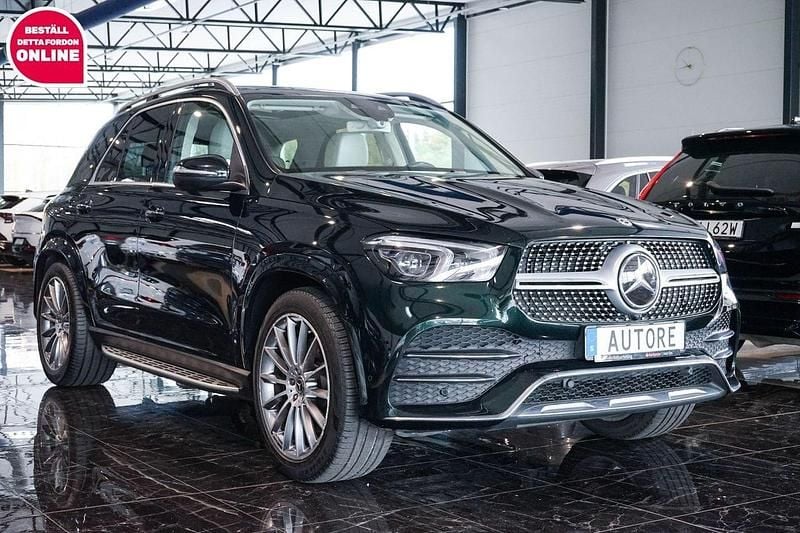 Begagnad Mercedes GLE300 AMG 245 HK (180 kW) 2021 Grön SUV