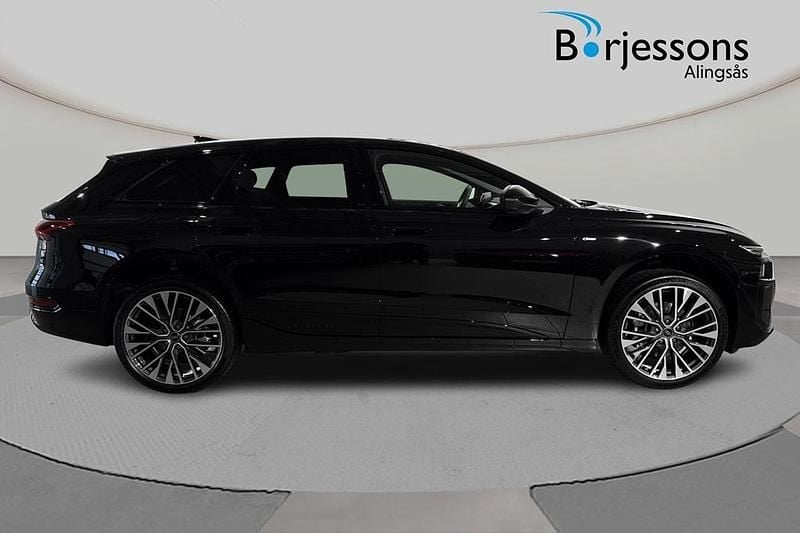Ny Audi A6 e-tron S-Line 2025 Svart Kombi