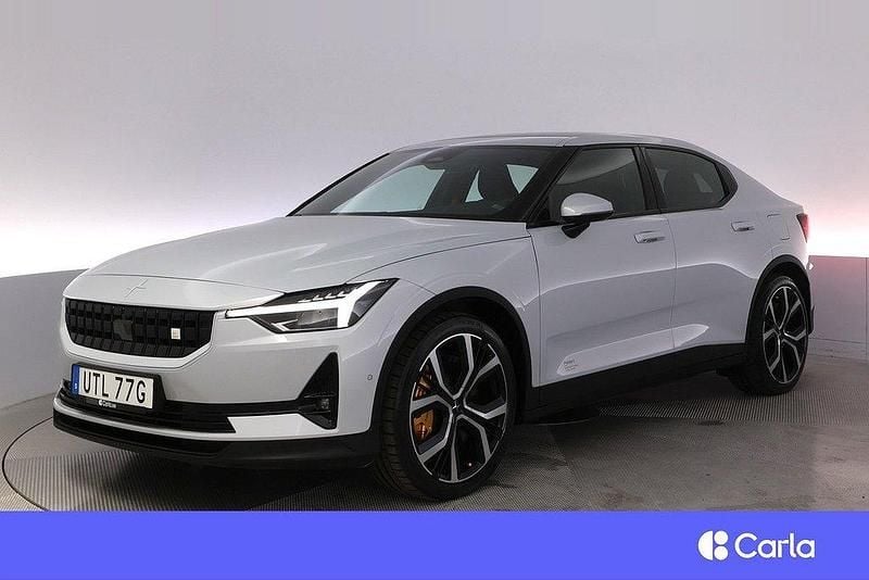 Silver Begagnad 2023 Polestar 2 Performance Sedan | 464 900 kr (Marknadspris) - Bild 1/4