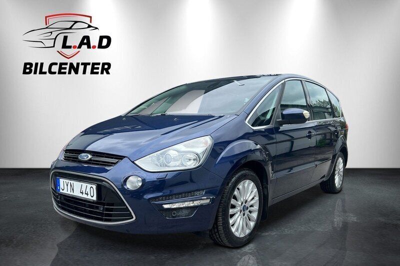 Blå Begagnad 2010 Ford S-MAX Business Edition Minibuss | 89 000 kr (Superpris) - Bild 1/4