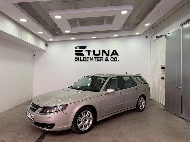 Ljusgul (gul) Begagnad 2007 Saab 9-5 Vector Kombi | 34 900 kr (Dyr) - Bild 1/4