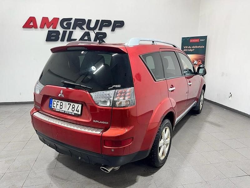 Begagnad Mitsubishi Outlander 170 HK (125 kW) 2007 Röd SUV