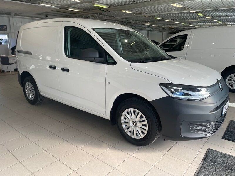 Vit (candyvit) Ny 2025 VW Caddy Minibuss | 289 000 kr (Bra pris) - Bild 1/4