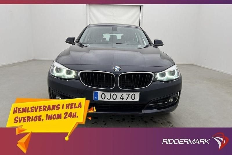 Begagnad BMW 320 Sport Line 190 HK (139 kW) 2016 Blå Halvkombi