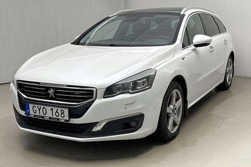 Begagnad Peugeot 508 SW GT 180 HK (132 kW) 2015 Vit Kombi