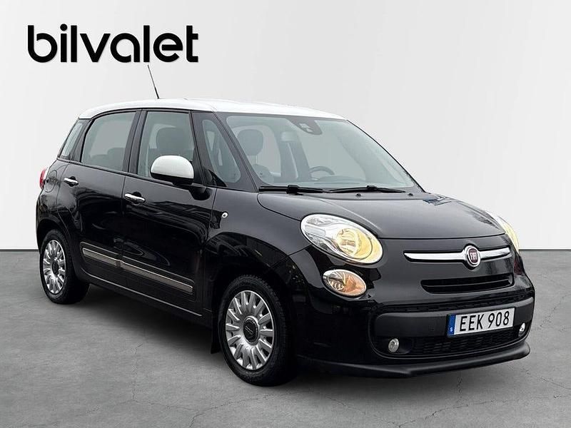 Begagnad Fiat 500L Pop Star 120 HK (88 kW) 2015 Svart Minibuss