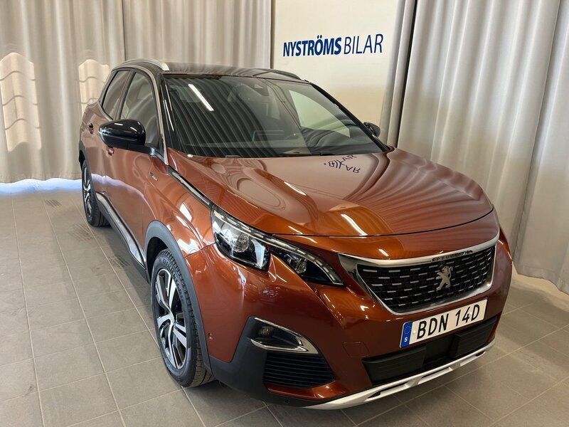 Brun Begagnad 2021 Peugeot 3008 GT SUV | 269 900 kr (Marknadspris) - Bild 1/4