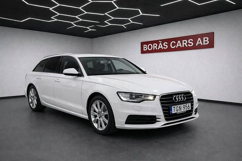 Vit Begagnad 2014 Audi A6 Kombi | 109 900 kr (Marknadspris) - Bild 1/4