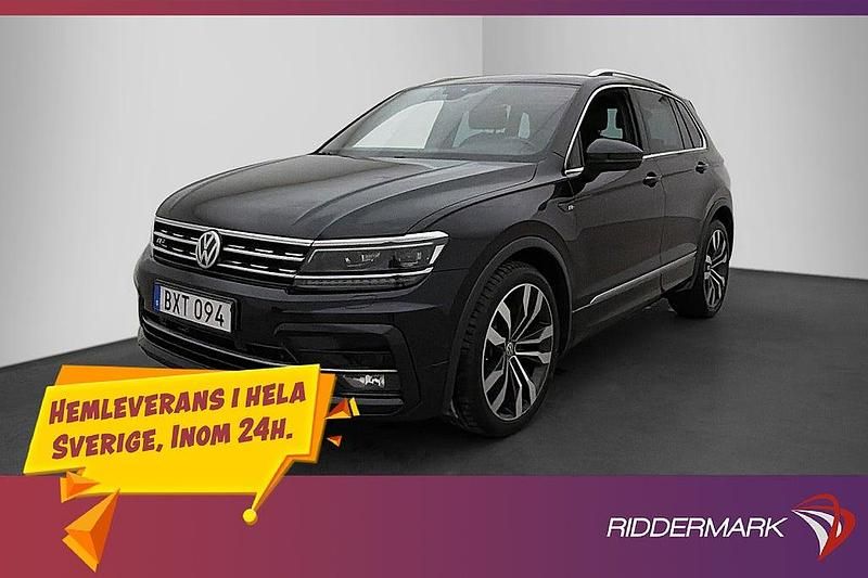 Begagnad VW Tiguan 190 HK (139 kW) 2018 Svart SUV
