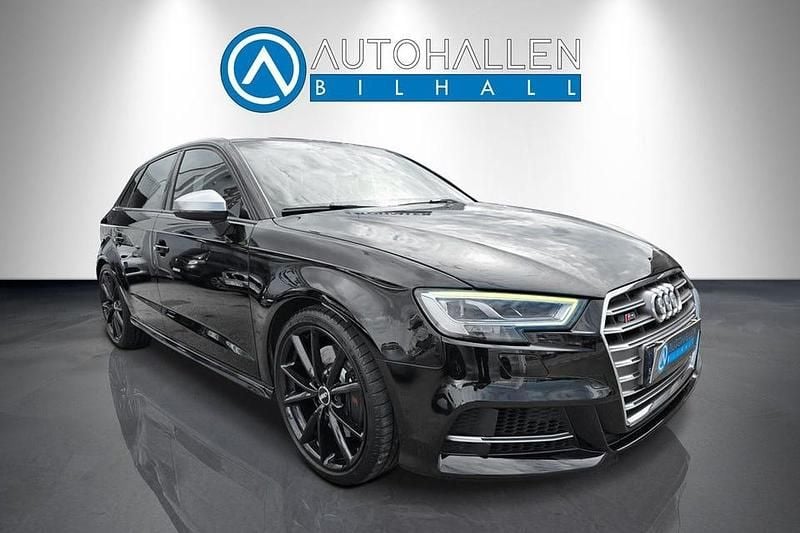 Begagnad Audi S3 310 HK (228 kW) 2018 Svart