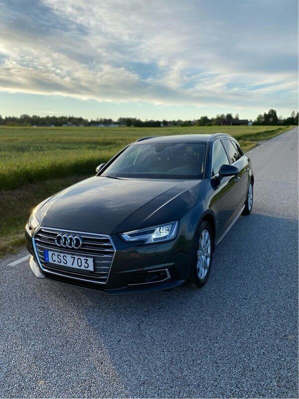 Grå Begagnad 2018 Audi A4 Proline Kombi | 190 000 kr (Marknadspris) - Bild 1/3