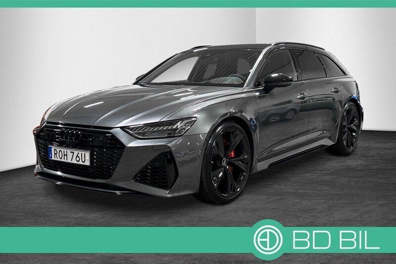 Grå Begagnad 2024 Audi RS6 Performance Kombi | 1 399 900 kr (Superpris) - Bild 1/3