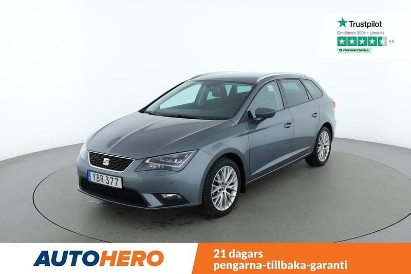Mörkgrå Begagnad 2016 Seat Leon ST Style Kombi | 90 000 kr (Marknadspris) - Bild 1/4