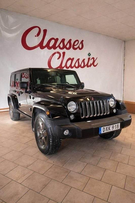 Begagnad Jeep Wrangler Unlimited 284 HK (208 kW) 2016 Svart SUV