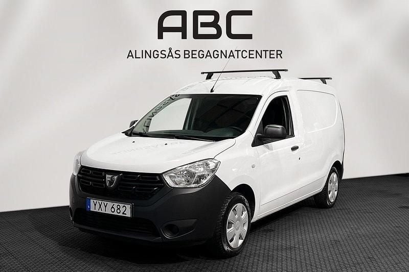 Vit Begagnad 2019 Dacia Dokker Express Van | 64 000 kr (Marknadspris) - Bild 1/4