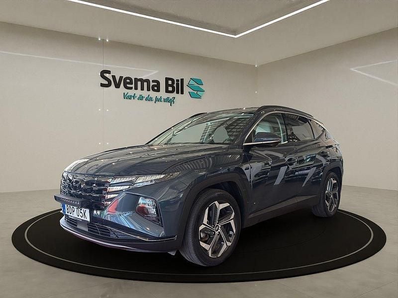 Teal metallic Begagnad 2021 Hyundai Tucson Advanced SUV | 339 900 kr (Lite dyr) - Bild 1/4