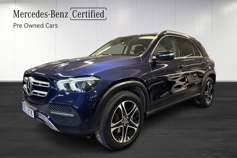 Blå Begagnad 2022 Mercedes GLE400 SUV | 649 000 kr - Bild 1/4
