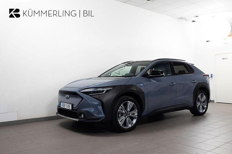 Grå Begagnad 2022 Subaru Solterra SUV | 364 900 kr (Superpris) - Bild 1/4