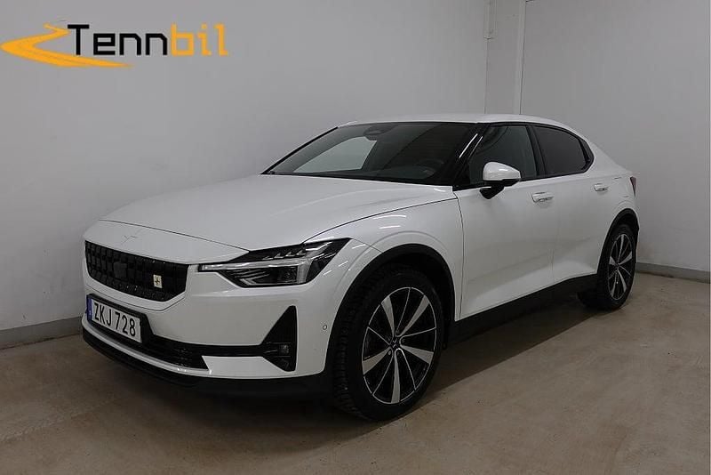 Begagnad Polestar 2 Pilot 219 kW (299 HK) 2022 Vit Halvkombi
