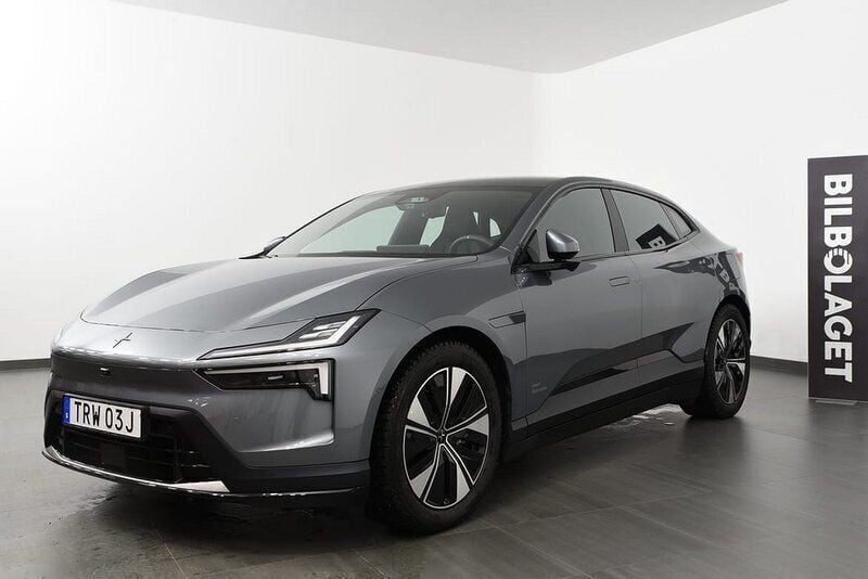 Mörkgrå (grå) Begagnad 2024 Polestar 4 Long Range Dual motor SUV | 739 000 kr - Bild 1/4