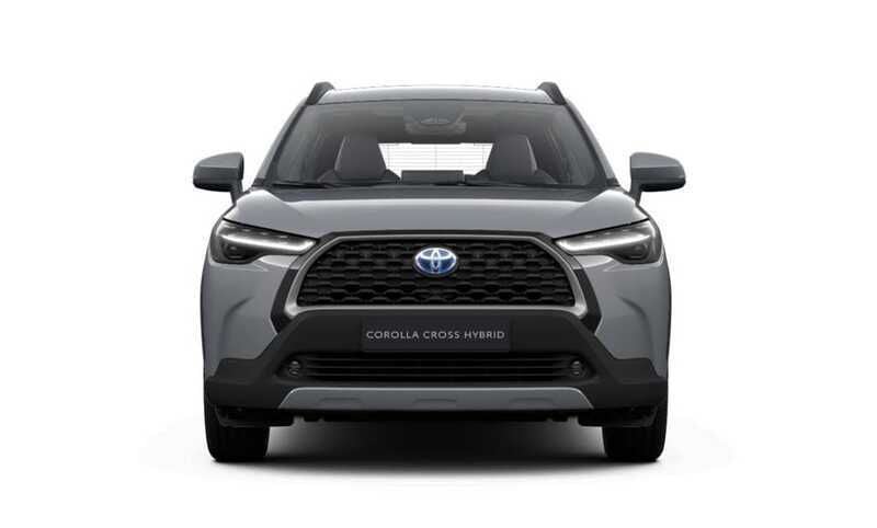 Grå Ny 2024 Toyota Corolla Cross Style SUV | 374 900 kr (Bra pris) - Bild 1/4