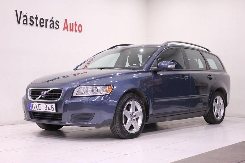Begagnad Volvo V50 Kinetic 136 HK (100 kW) 2008 Blå Kombi