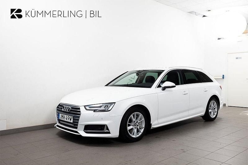 Vit Begagnad 2019 Audi A4 Kombi | 219 900 kr (Bra pris) - Bild 1/4