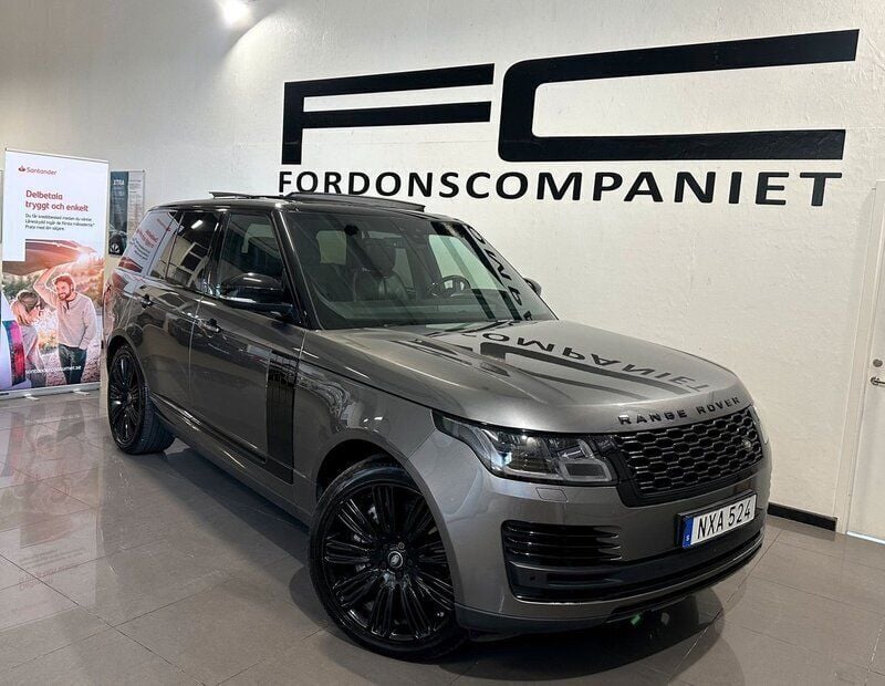 Grå Begagnad 2018 Land Rover Range Rover SE SUV | 689 900 kr (Bra pris) - Bild 1/4