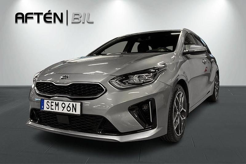 Grå Begagnad 2019 Kia Ceed Sportswagon GT-Line Kombi | 179 900 kr (Marknadspris) - Bild 1/3