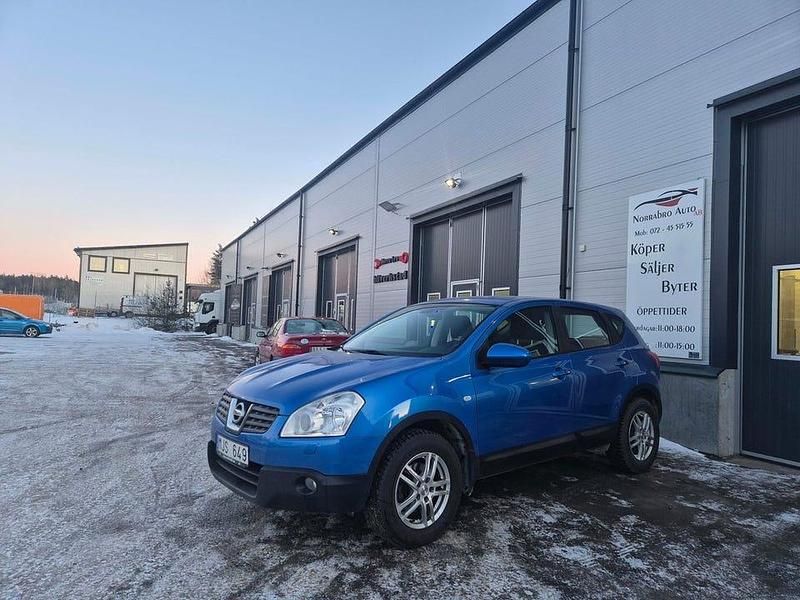 Blå Begagnad 2008 Nissan Qashqai SUV | 54 900 kr (Marknadspris) - Bild 1/4