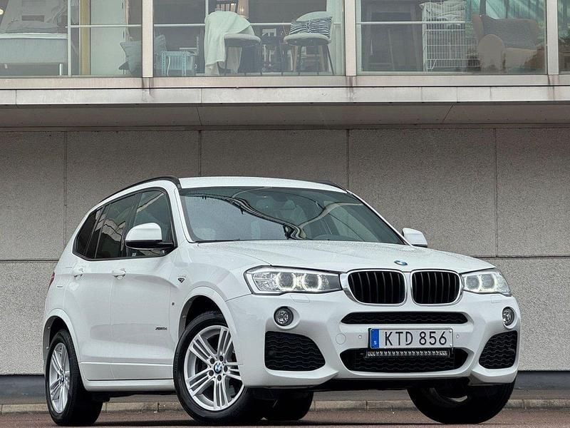 Vit Begagnad 2017 BMW X3 M Sport SUV | 199 900 kr (Bra pris) - Bild 1/4