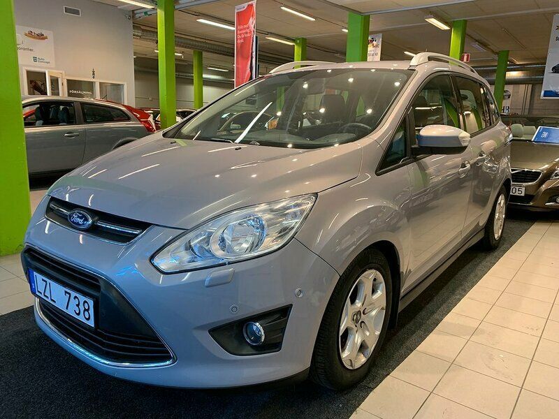 Begagnad Ford Grand C-Max 116 HK (85 kW) 2011 Grå Minibuss