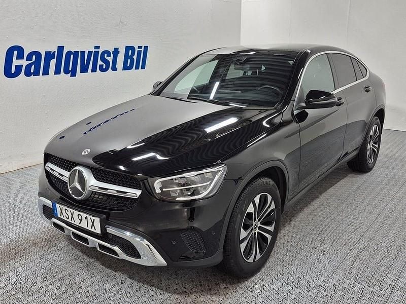 Svart Begagnad 2022 Mercedes GLC220 Edition Sportkupé | 495 000 kr (Marknadspris) - Bild 1/4