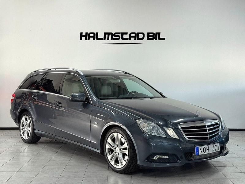 Mörkgrå Begagnad 2010 Mercedes E350 Kombi | 109 500 kr (Lite dyr) - Bild 1/4