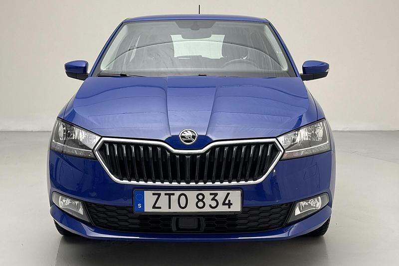 Begagnad Skoda Fabia Style 110 HK (80 kW) 2019 Blå