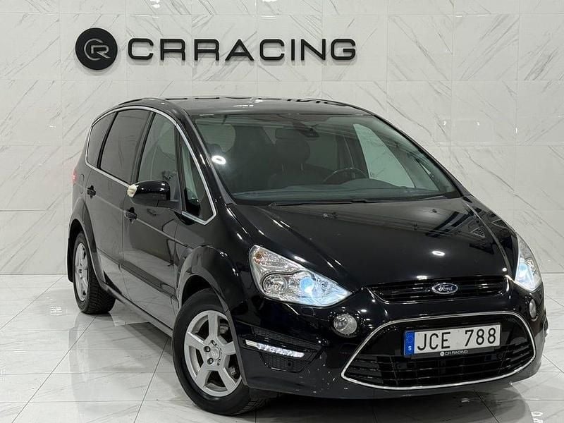 Svart Begagnad 2013 Ford S-MAX Business Edition Minibuss | 84 900 kr (Marknadspris) - Bild 1/4